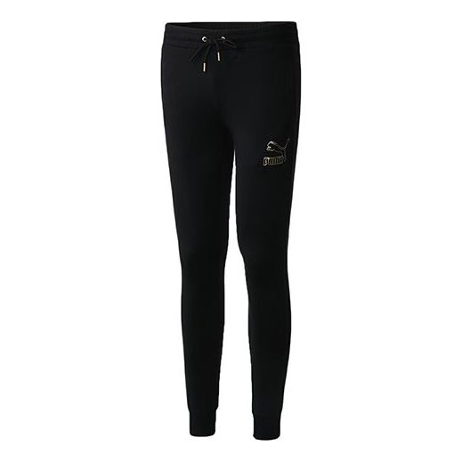 Tepláky Puma Essentials Metallic Pants Čierna | 597460-51, 0