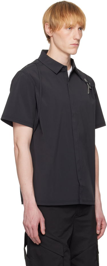 Košeľa HELIOT EMIL Heliot Emil Purulence Technical Shirt Čierna | SS25_M_05_042_BLK01_CO, 1