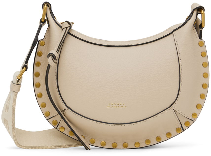 Taška cez rameno ISABEL MARANT Mini Moon Bag Béžová | 24PBF0043FA-A1C02M, 0
