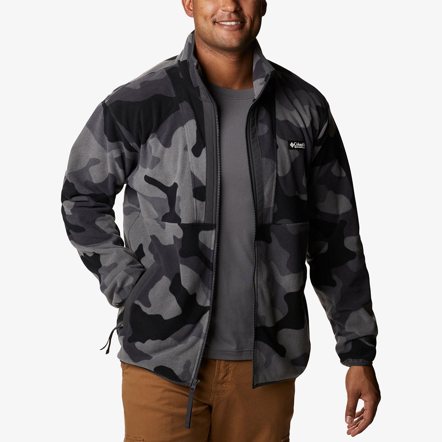 Mikina Columbia Back Bowl™ Fleece Lightweight Čierna | 1890764015, 0