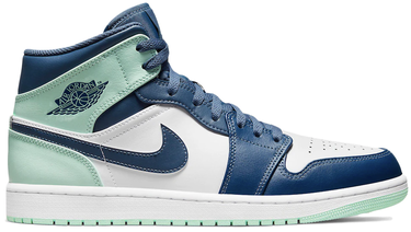 Tenisky a topánky Jordan Air Jordan 1 Mid "Blue Mint" Modrá | 554724-413, 0