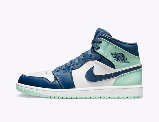 Tenisky a topánky Jordan Air Jordan 1 Mid "Blue Mint" Modrá | 554724-413