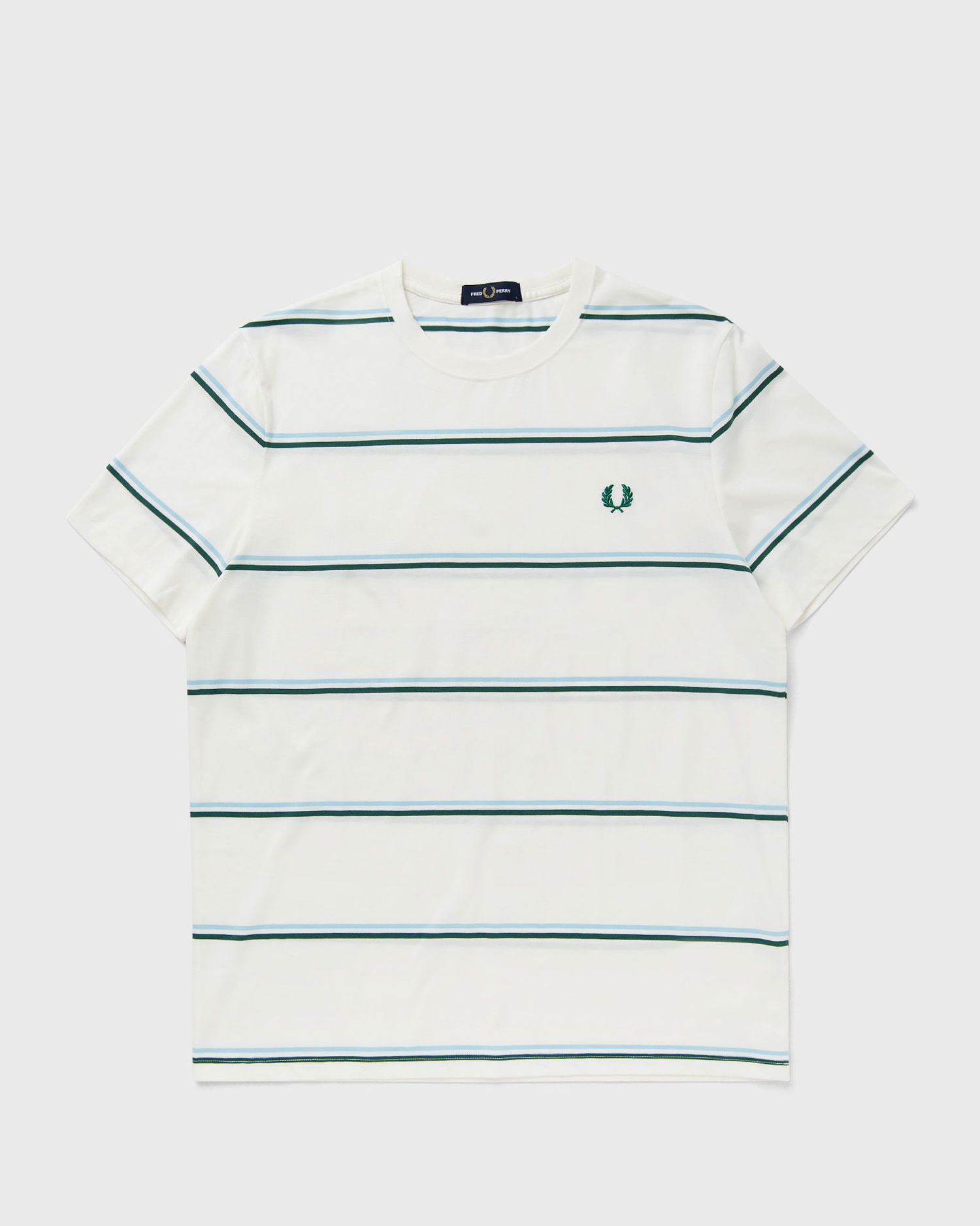 Tričko Fred Perry Fred Perry Fine Stripe T-Shirt Biela | M1734-129, 0