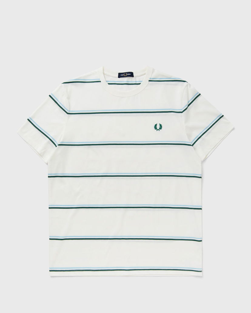 Tričko Fred Perry Fred Perry Fine Stripe T-Shirt Biela | M1734-129
