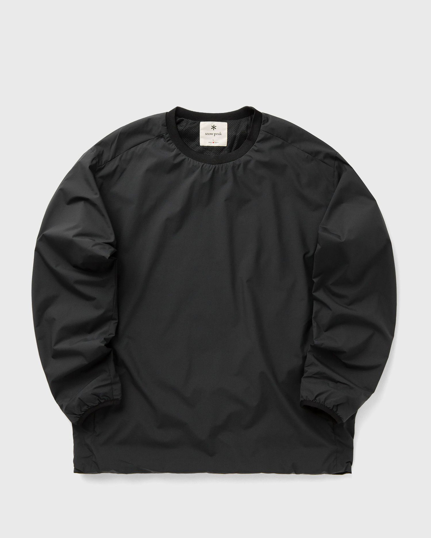 Mikina Snow Peak Octa Pullover Sweatshirt Čierna | JK-24AU010-BLACK, 0