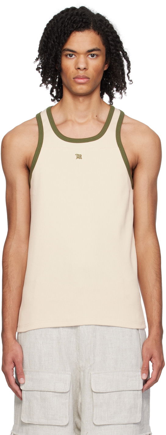 Tielko MISBHV 'M' Tank Top Béžová | 240M103, 0