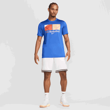Tričko Nike Nike Dri-FIT Basketball T-Shirt Modrá | HJ3354-480, 2