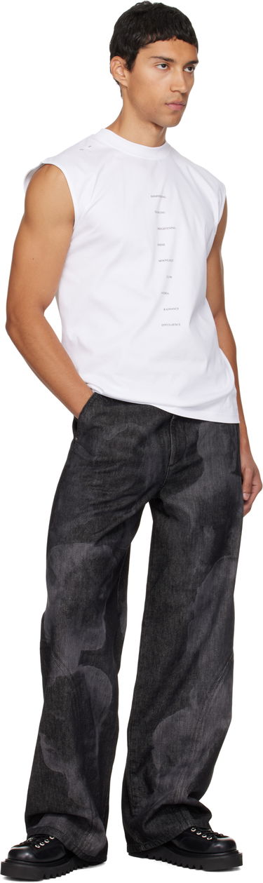 Džínsy HELIOT EMIL HELIOT EMIL Basalt Wide-Leg Jeans Čierna | AW25_M_10_189_BLK01_LSR, 3