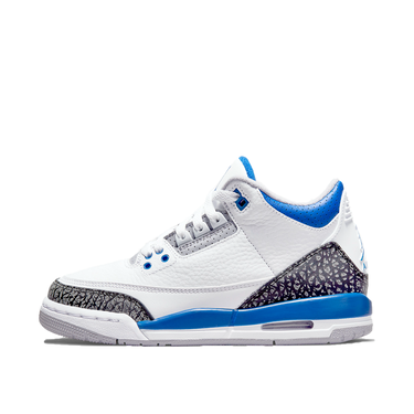 Tenisky a topánky Jordan Air Jordan 3 Retro ''Racer Blue'' GS Biela | 398614-145, 4