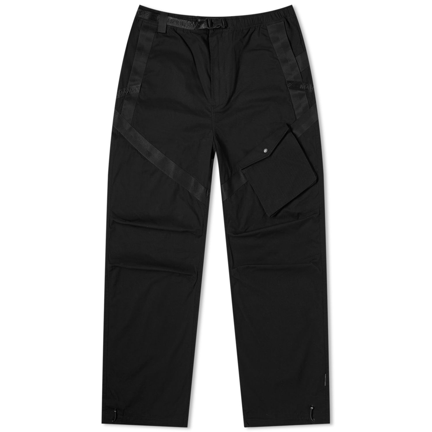 Nohavice Maharishi Cordura NYCO Loose Track Pant Čierna | 4548-BLK, 0