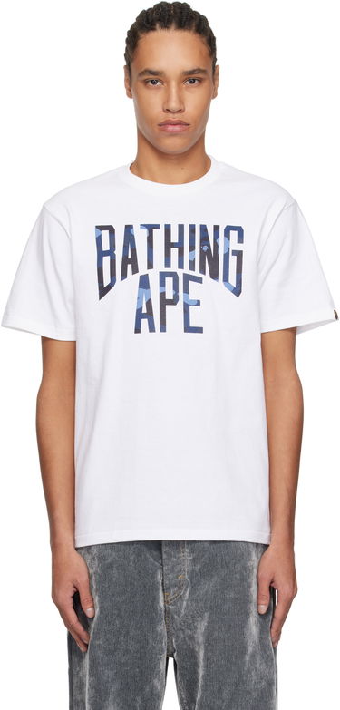 Tričko BAPE Color Camo 'Bathing Ape' T-Shirt Biela | 001TEK801023M, 0