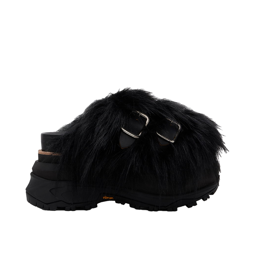 Tenisky a topánky sacai Faux-Fur Sandals Čierna | 24-07477