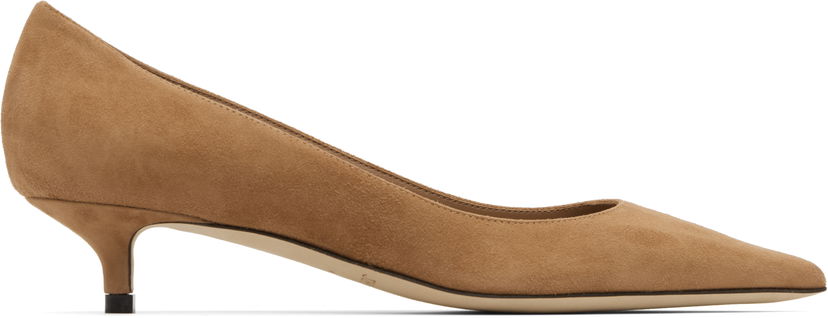 Tenisky a topánky Jimmy Choo Amelia Suede Kitten Heel Pumps Béžová | AMELIA
