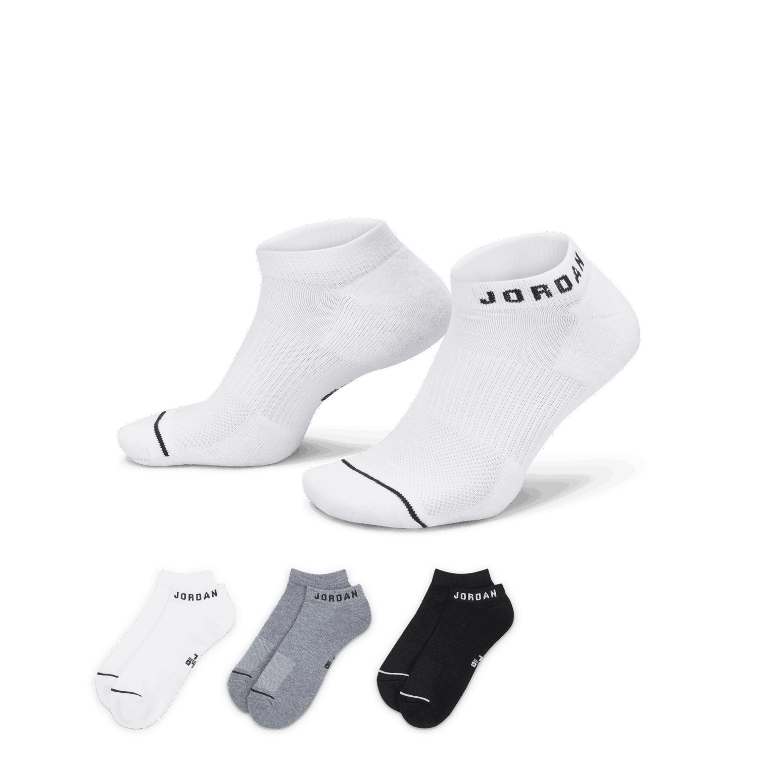 Ponožky Jordan Everyday No-Show Socks (3 Pairs) Rôznofarebný | DX9656-911, 0
