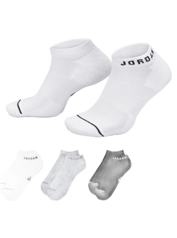 Jordan Everyday No-Show Socks (3 Pairs) DX9656-911