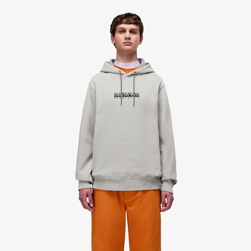 Mikina Napapijri Napapijri B-Fiemme Hoodie Šedá | NP0A88SAH641