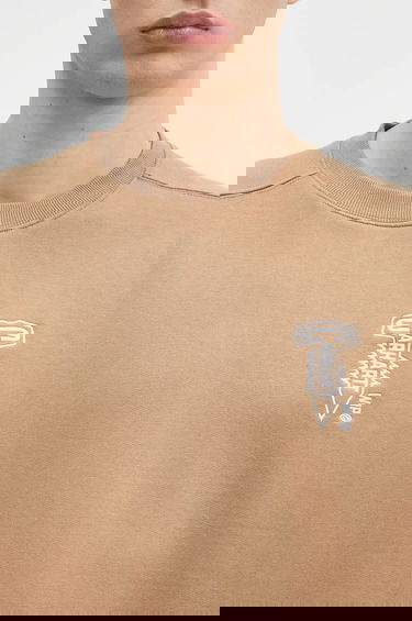 Mikina Carhartt WIP Oversized Cross Screw Graphic Sweatshirt Béžová | I034039.2KCXX, 3