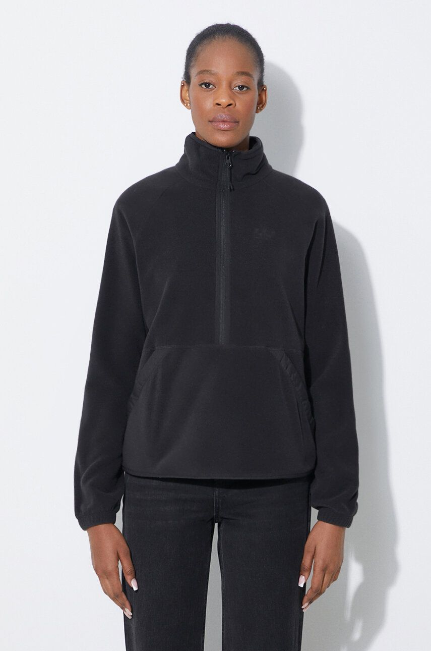 Mikina Helly Hansen Zipper Fleece Sweatshirt Čierna | 54082, 0
