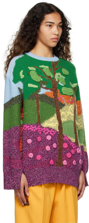 Sveter Stella McCartney Tree Of Life Knit Sweater Rôznofarebný | 6K03373S2384, 1