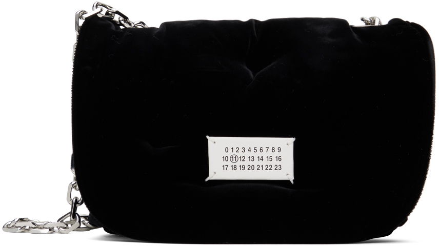 Taška cez rameno Maison Margiela Glam Slam Flap Small Bag Čierna | SB1WG0019 P6426, 0