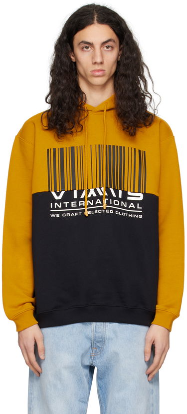 Mikina VETEMENTS VTMNTS International Graphic Print Hoodie Žltá | VL16HD600M, 0