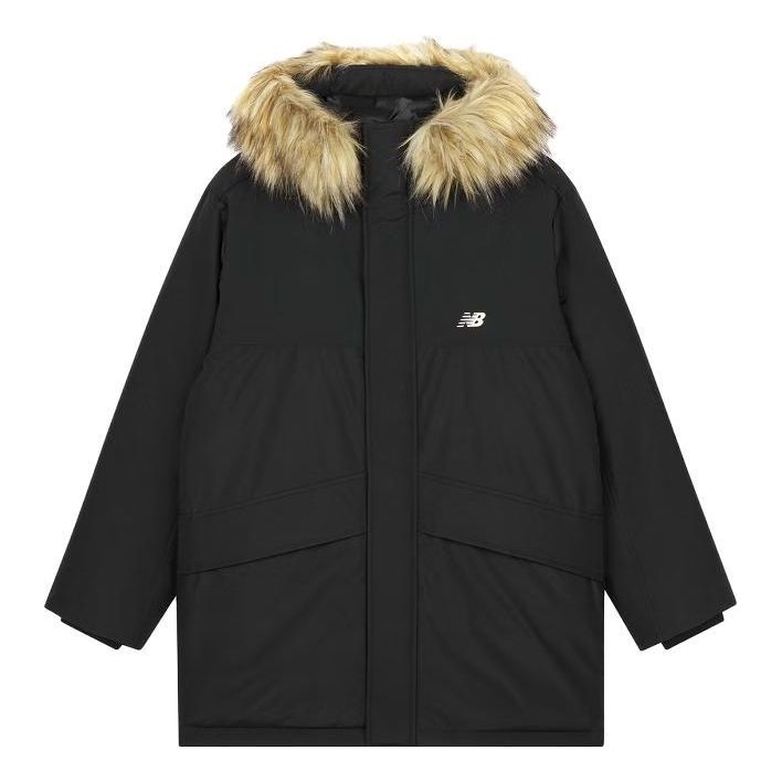 Parka New Balance Warm Long Parka Jacket Čierna | AMJ33330-BK, 0