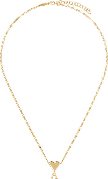 Náhrdelník AMI Pendant Necklace With Chain Metalická | UJW923.361, 4