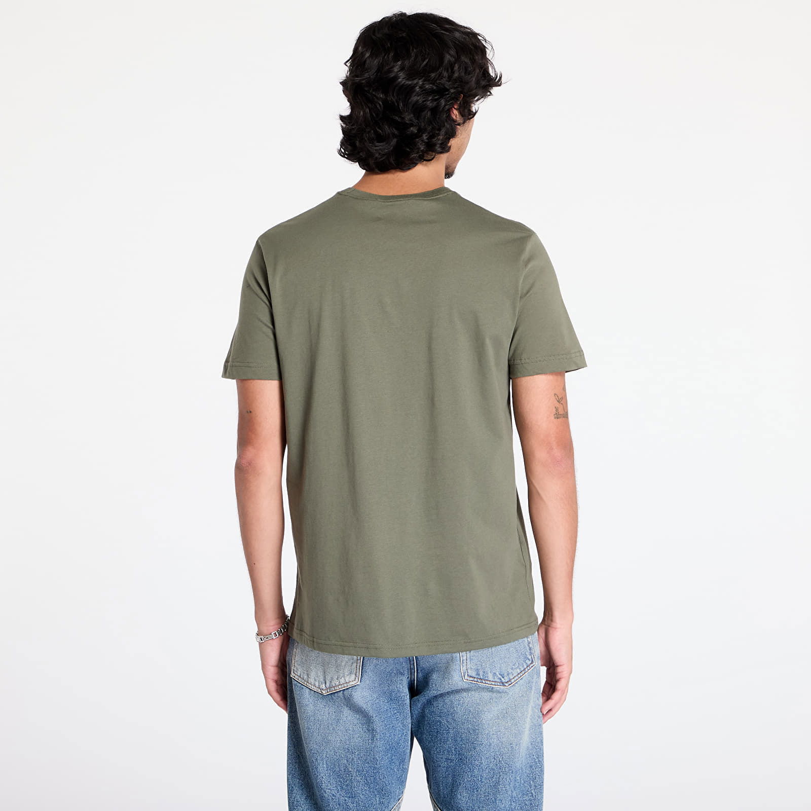 Crew Neck T-Shirt Laurel Wreath Green/ Night Green L