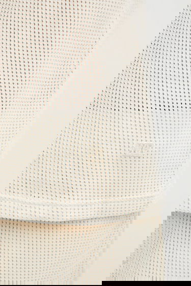 Tielko Wales Bonner Wales Bonner Perforated Knit Groove Tank Top Biela | MS25JE10.CO04.100, 3