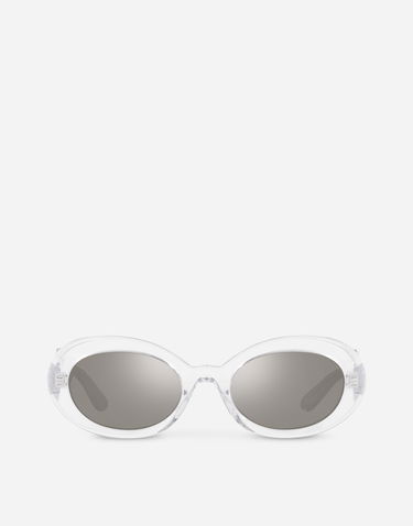 Slnečné okuliare Dolce & Gabbana Dolce & Gabbana Dg Crossed Oval Sunglasses Biela | VG4006VP36G9V000, 0