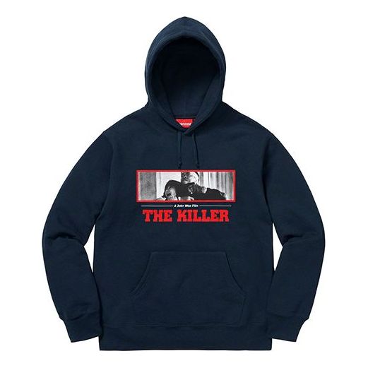 Mikina Supreme Supreme The Killer FW18 Hoodie Navy | SUP-FW18-684, 0