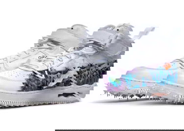 Tenisky a topánky Nike Air Force 1 Mid "Off-White Graffiti White" Biela | DR0500-100, 1