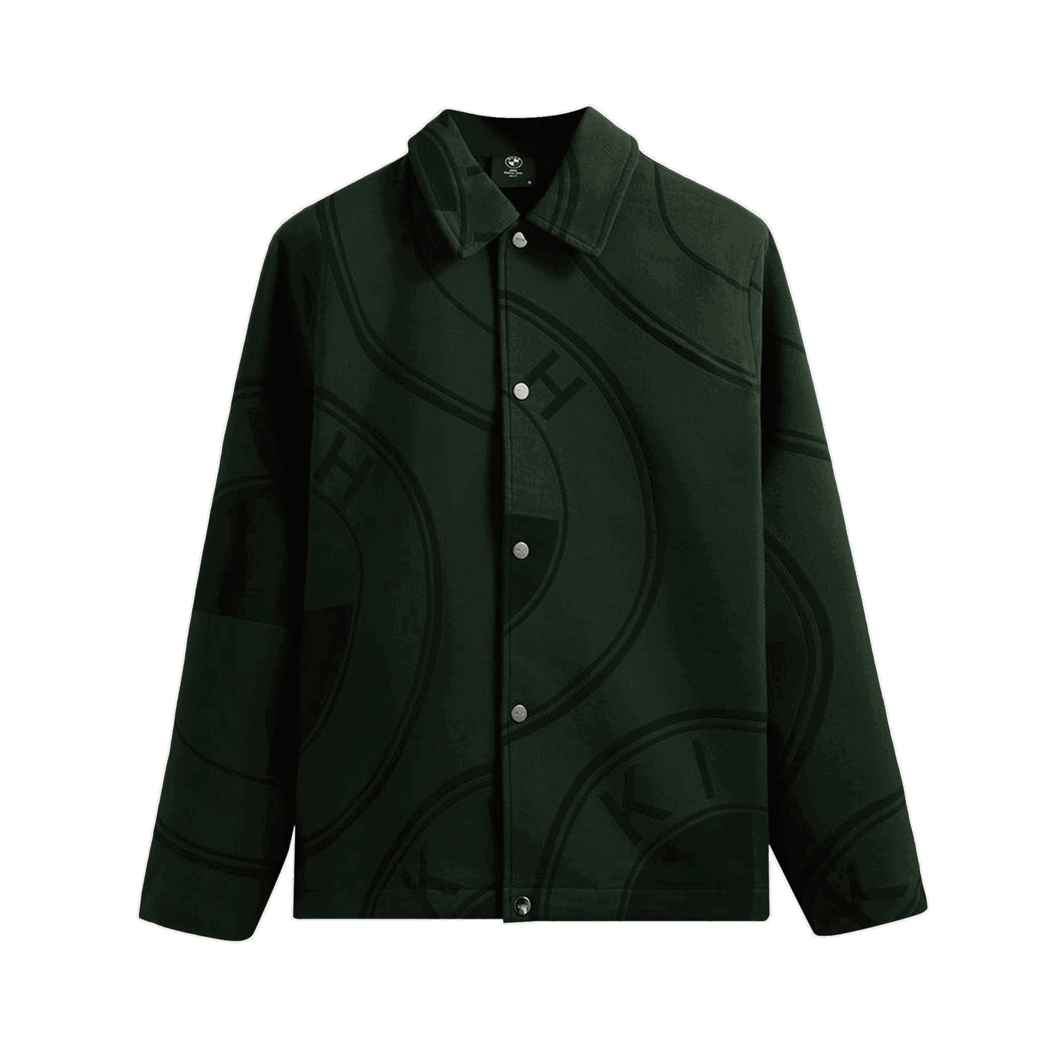 Bunda KITH x BMW Tapestry Coaches Jacket Zelené | KHM010197 345, 0