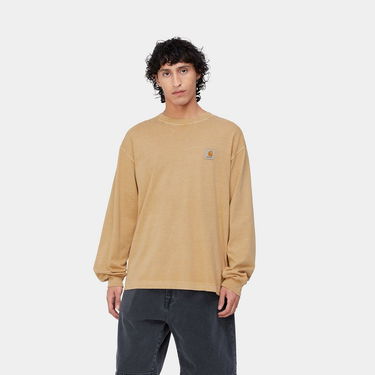 Tričko Carhartt WIP L/S Nelson T-Shirt Béžová | I029948_07E_GD, 1