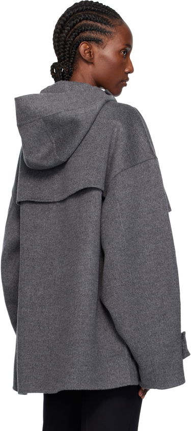 Kabáty JW Anderson JW Anderson Oversized Peacoat Šedá | CO0343-PG1559, 2