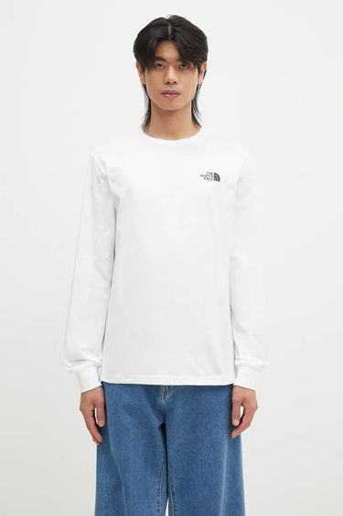 Tričko The North Face L/S Redbox Tee T-shirt Béžová | NF0A87NNFN41, 0