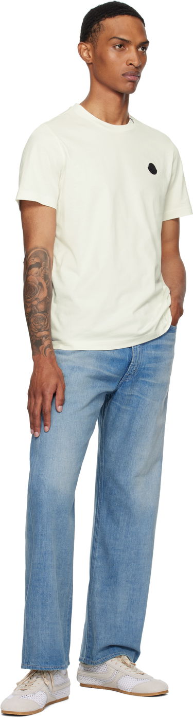 Tričko Moncler Moncler Short Sleeve T-Shirt Béžová | K20918C0003289AYW, 3
