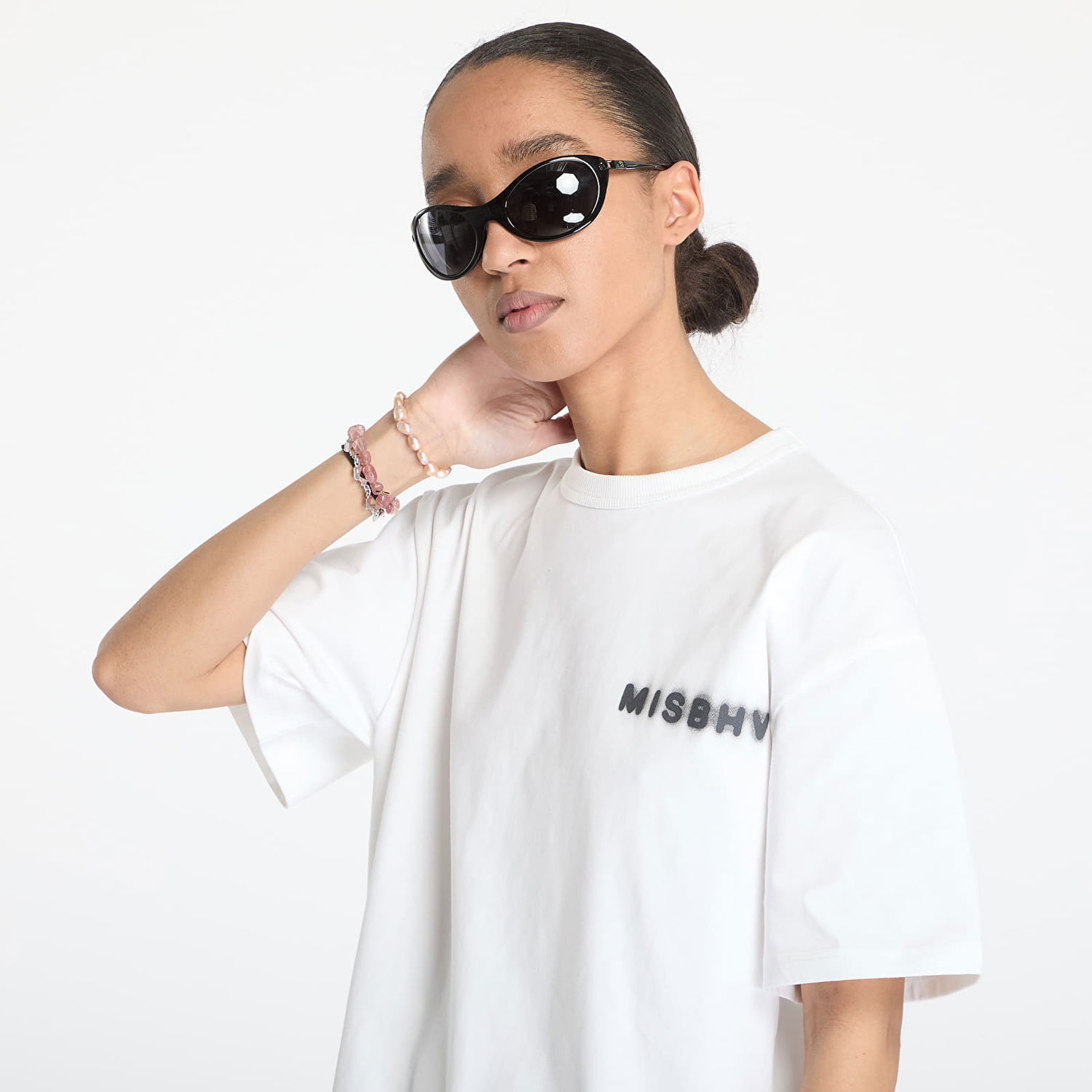 Tričko MISBHV MISBHV Community T-Shirt Biela | 250M115, 1