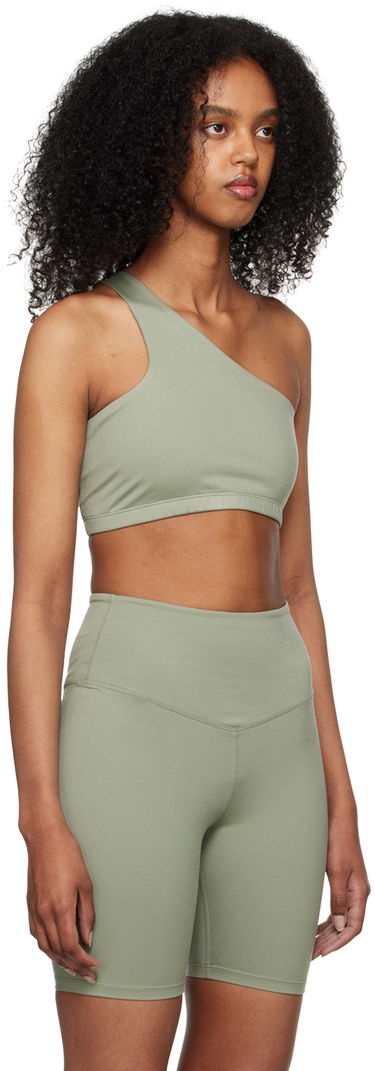 Podprsenka Anine Bing Jules One Shoulder Sports Bra Zelené | S-10-9157-340, 1