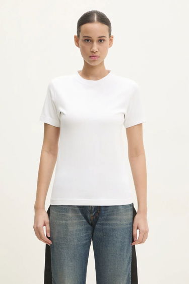 Tričko VETEMENTS VETEMENTS Embroidered Logo T-Shirt Biela | MA66TR670W, 0