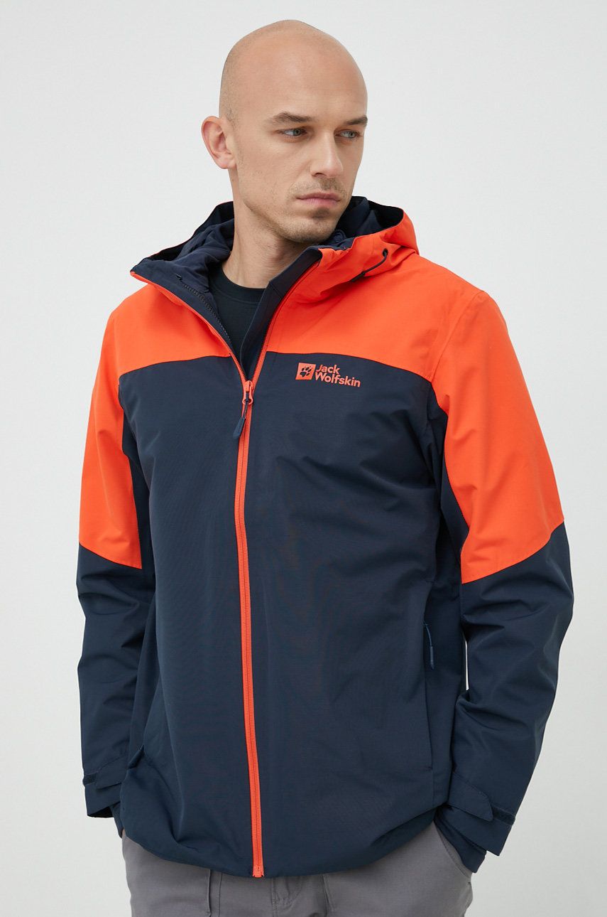 Vetrovka Jack Wolfskin Glaabach 3in1 Jacket Rôznofarebný | 1115291, 0