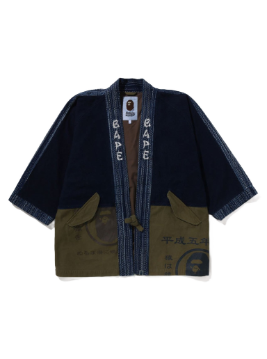 Bunda BAPE Military Kimono Jacket Zelené | 1I80-140-020