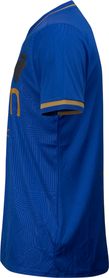 Dres Mizuno Mizuno AS Monaco Away Jersey Modrá | p2gacx77-12, 4