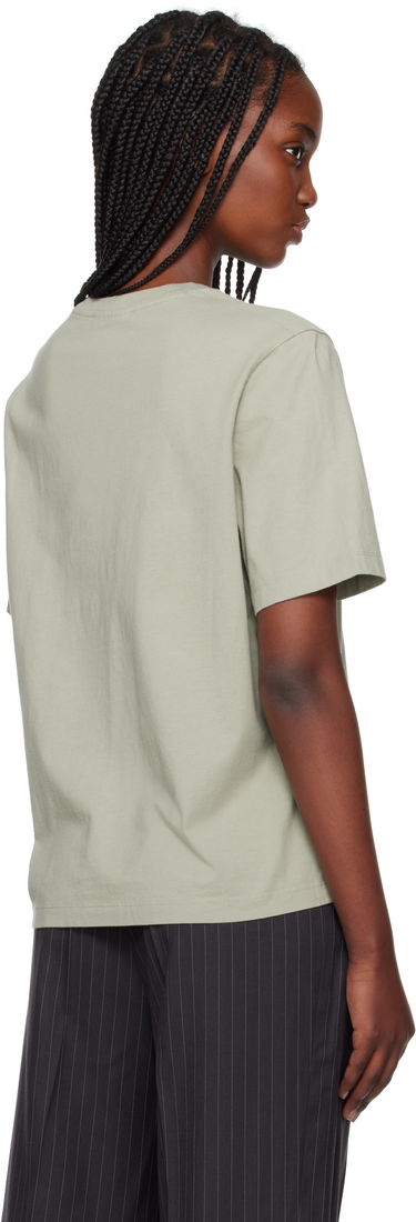 Tričko MAISON KITSUNÉ Maison Kitsuné Baby Fox Patch Comfort T-Shirt Zelené | OW00107KJ0008, 2