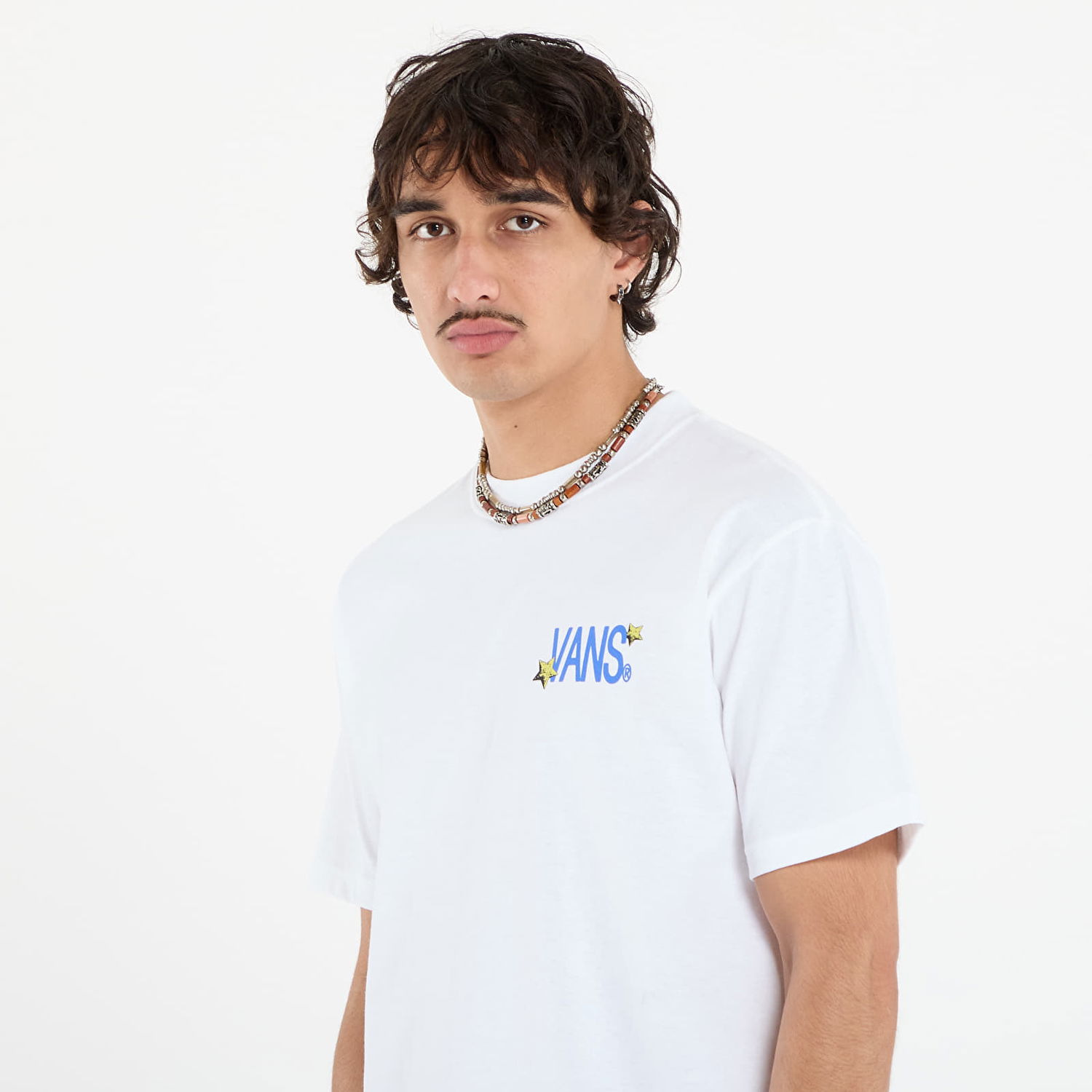 Tričko Vans Chaos Short-Sleeve T-Shirt M Biela | VN000PBRWHT1, 1