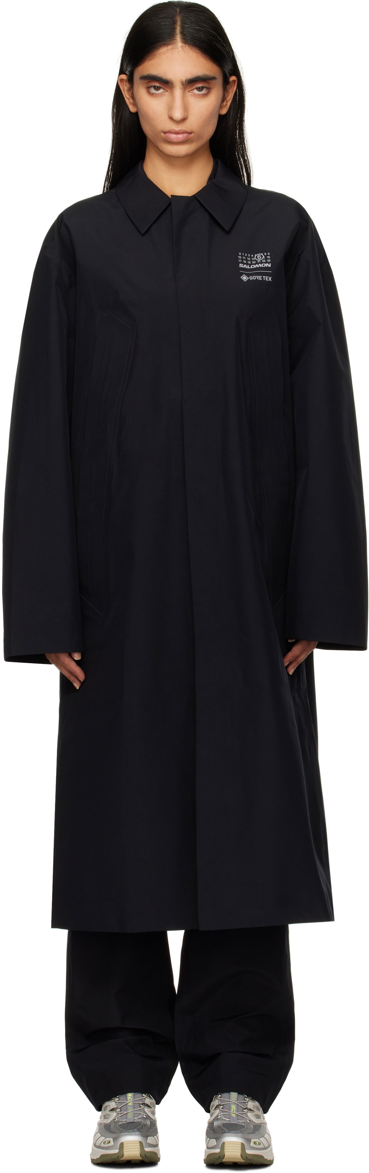 Pláštenka Maison Margiela Outerwear Trench Coat Čierna | S52AH0077 M35200, 0