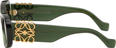 Slnečné okuliare Loewe Beveled Oval Maxi Anagram Sunglasses Zelené | LW40175U@4998A 840126866018, 2