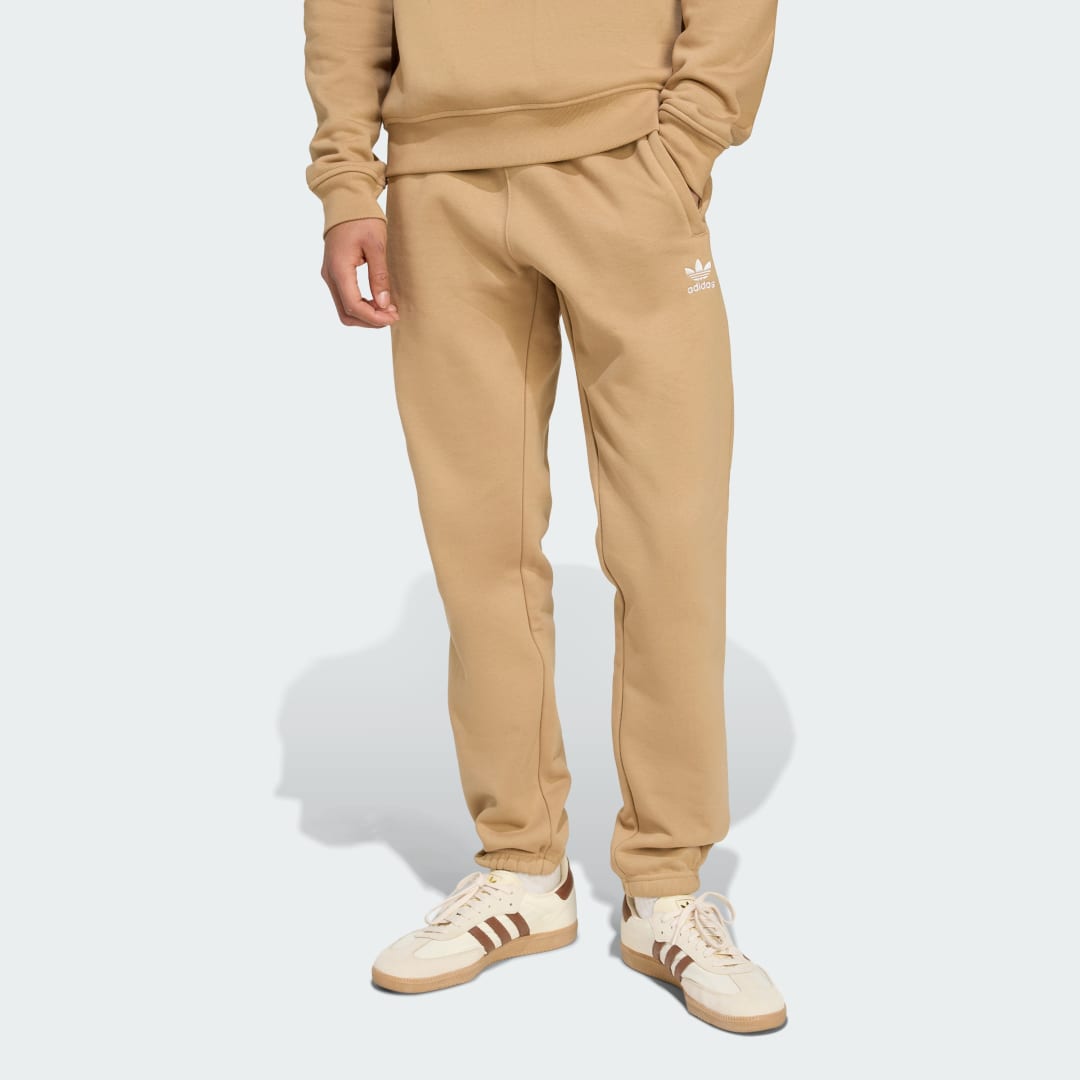 Tepláky adidas Performance Trefoil Essentials Pants Béžová | JW3614, 0