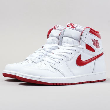 Tenisky a topánky Jordan Air Jordan 1 Retro High OG "Metallic Red" Biela | 555088-103, 1
