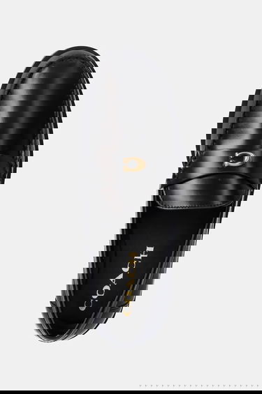 Tenisky a topánky Coach Jocelyn Leather Flat-Heel Loafers Čierna | CW980.BLK, 3